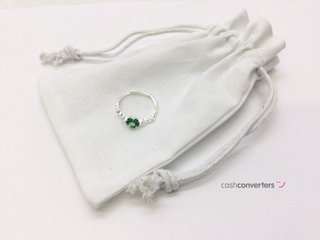 anillo plata 925mm con piedra con circonita