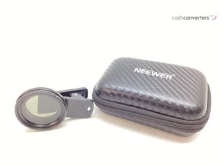 filtro videocamara neewer filtro nd variable con clip para smartphone