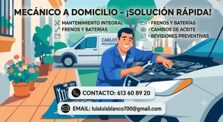 Mecánico a domicilio