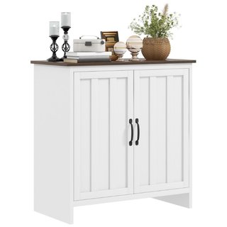 Aparador de cocina moderno de 2 puertas con estant