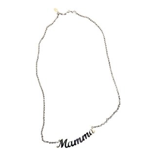 Collana con nome Mamma in corsivo