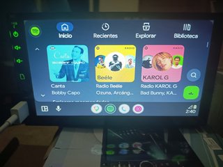 RADIO COCHE NUEVA 1DIN PANTALLA 7 CARPLAY