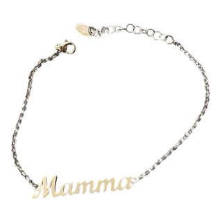 Bracciale con nome Mamma in corsivo