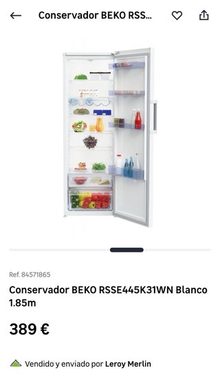 Frigorifero o Congelatore Verticale Beko
