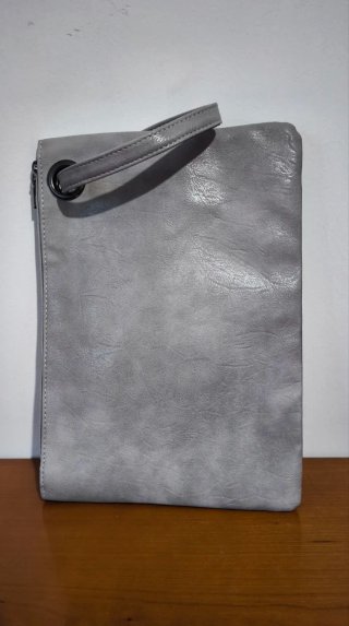 Bolso Clutch Gris