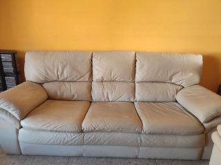 2 SOFÁS DE PIEL EN PERFECTO ESTADO!!
