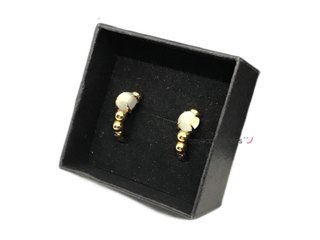 pendientes oro 18k con piedra