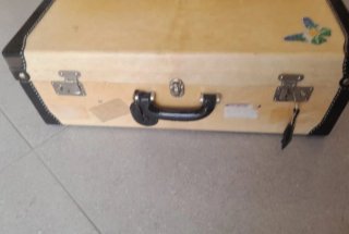 Valigia beauty Fendi anni 80 beige/nera
