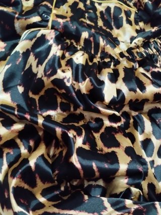 Pijama Mujer Leopardo Talla S