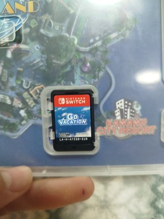 Go Vacation Nintendo Switch - Carcasa mal estado