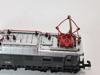 Escala N - Locomotora E44 DB ROCO 23392 analógica