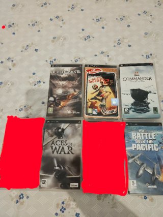 Sony PSP + 5 Giochi