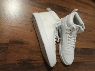 Zapatillas Puma Blancas Altas