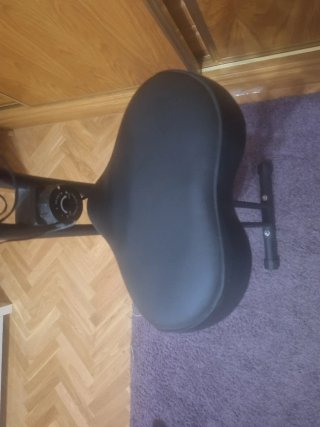 Bicicleta Estática plegable Negra