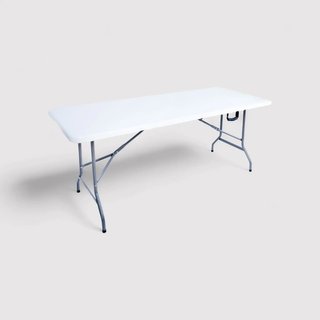 Ligustro - Tavolo da esterno pieghevole in plastica