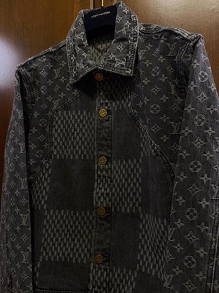 Louis Vuitton Squared Denim Jacket Collection
