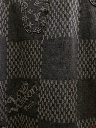Louis Vuitton Squared Denim Jacket Collection
