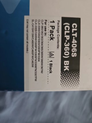 Tóner CLT-406S Negro