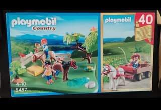 Playmobil Country 5457 Niños y Ponys