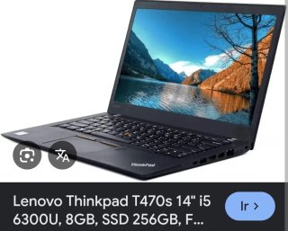 Lenovo Thinkpad T470s 14 i5