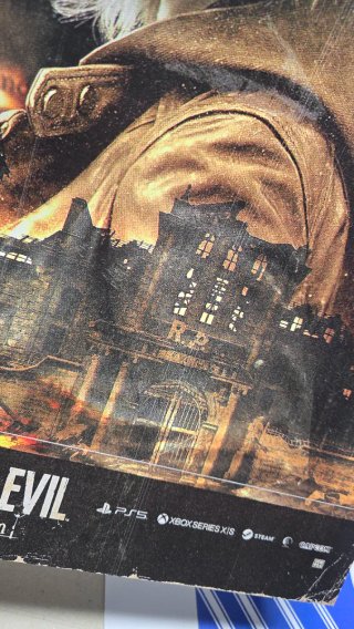 Resident Evil Village PS5 Xbox Steam Poster A3