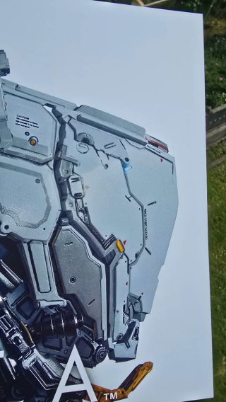 PRAGMATA Poster 70x32 spessore 400g/m²