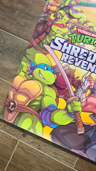 Turtles Shredder's Revenge Poster PVC 70x50cm