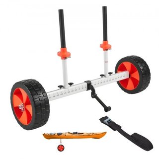 Kayak Cart, 104 kg Load Capacity, Canoe Cart Dolly with