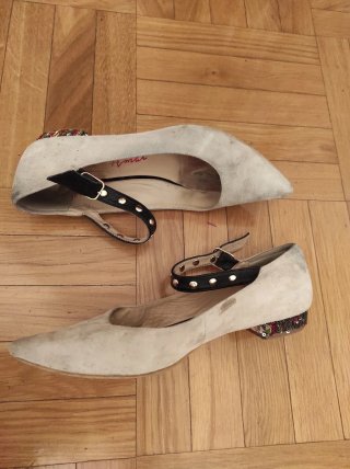 Bailarinas Beige Talla 39