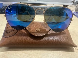 Gafas de sol Ray-Ban Aviator Azul  100% originales