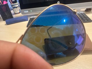 Gafas de sol Ray-Ban Aviator Azul  100% originales