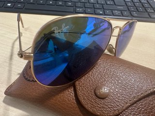 Gafas de sol Ray-Ban Aviator Azul  100% originales