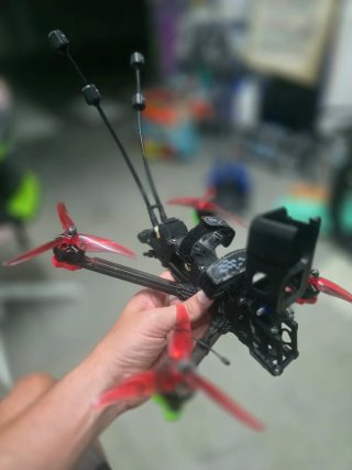 Drone Flight F6 DC 6 polegadas