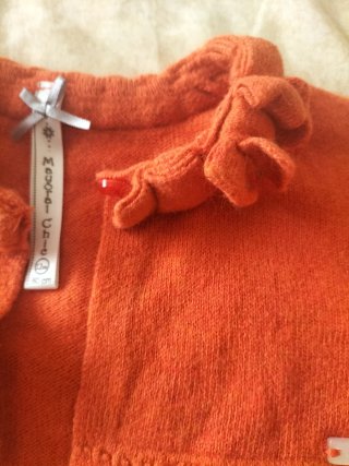Chaqueta Mayoral T.12 meses Naranja