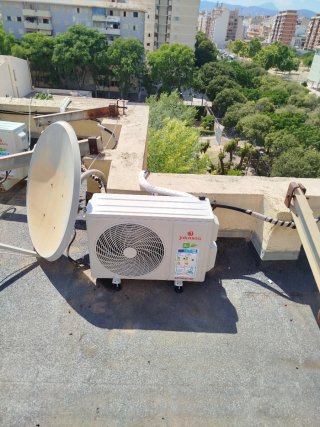 Carga de gas aires acondicionados