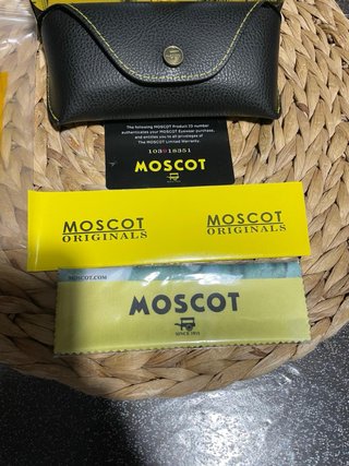 Moscot Lemtosh Occhiali da Sole nero blu sfumato