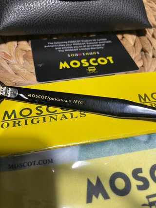 Moscot Lemtosh Occhiali da Sole nero blu sfumato