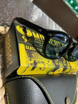 Moscot Lemtosh Occhiali da Sole nero blu sfumato