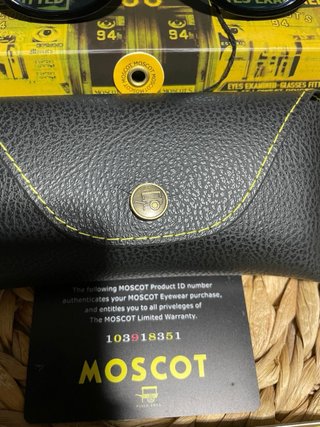 Moscot Lemtosh Occhiali da Sole nero blu sfumato