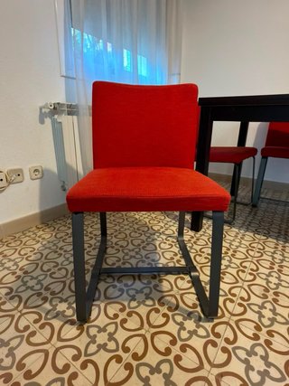 Mesa comedor Ikea BJURSTA + 4 sillas HAMPUS