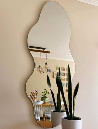 Espejo decorativo irregular