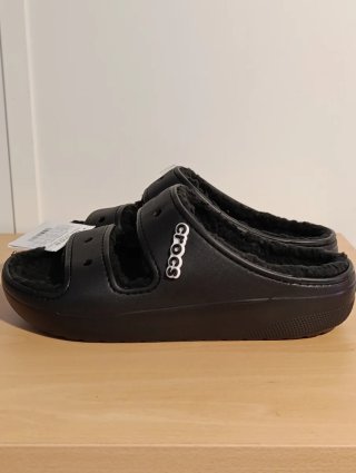 Sandalias Crocs Cozzzy Talla 41-42 Negro