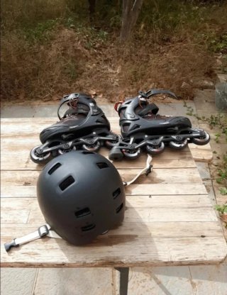 Lote de ciclismo y patinaje