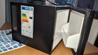 Mini Nevera Klarstein Negra 17l