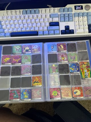 Staks Pokemon + album 2002 (Johto)