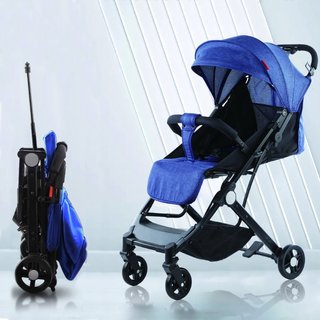 Passeggino Easy Ultra Leggero Blu Chiusura Facilitata