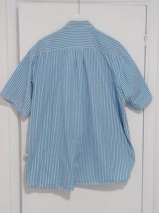 Camisa manga corta rayas Mirto - Talla 4XL