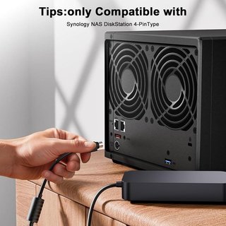 VANZFLOW cargador 120W 12V 10A 4‑pines Servidores