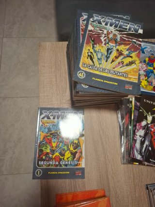 Colecciones X men Planeta DeAgostini y Panini