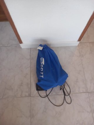 2 Arnés de seguridad azul de